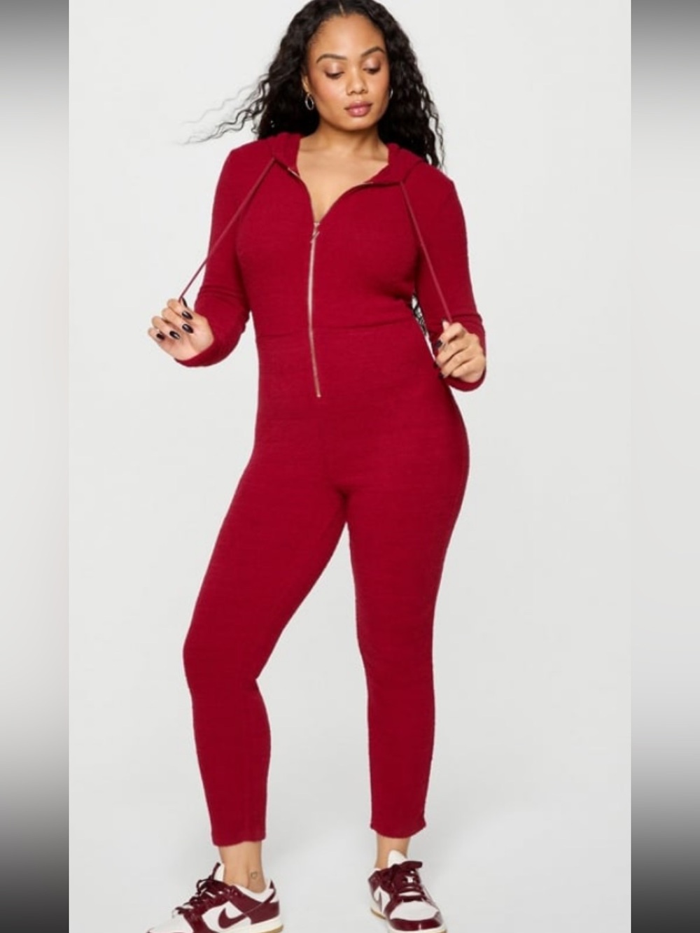 Yitty Merlot red onesie